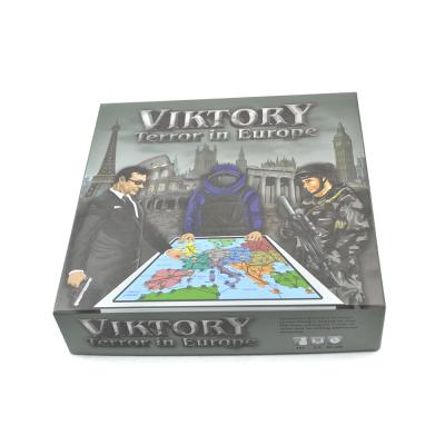 China Best Entertainment Manufacturer Custom Made Printing OEM Production Designer Family Adults Board Game for sale