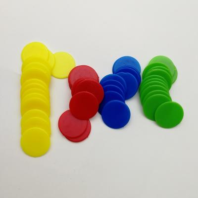 China Wholesale Clear Plastic Bingo Chips Board Game Tokens Pieces for sale