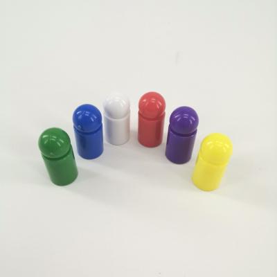 China Borad Game Pieces Custom Plastic Figures PVC Game Pawns For Board Game Table Pieces With Ball Head Shape for sale