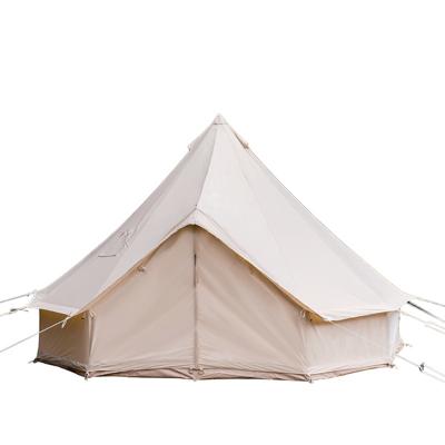 China High Quality Indian Water Proof Winter Camping Tent Bell Tent Cotton Canvas 5+ Person Use for sale