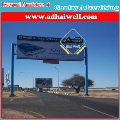 China Gantry Billboard Advertising Display Structure for sale