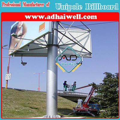 China Double Sides Steel Structure Outdoor Advertising Spectacular Billboard for sale