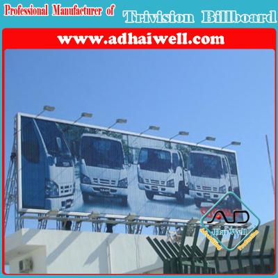 China Top Roof Trivision Display Advertising Sign for sale