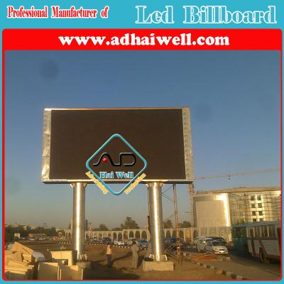 China Outdoor Billboard Full Color P16 LED Screen Digital Sign Advertising Display for sale