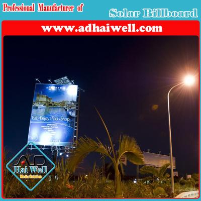 China Solar System Outdoor Advertising Billboard Structure for sale