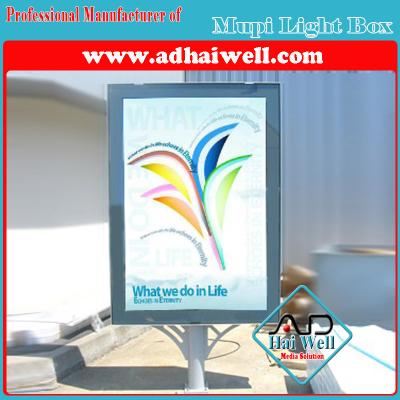 China Aluminum Outdoor Advertising Waterproof LED Light Box for sale