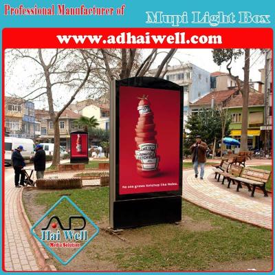 China Aluminum Profile Frame Slim LED Advertising Light Box for sale