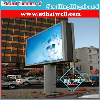 China W3X H2 Scrolling City LED Light Box Billboard for sale