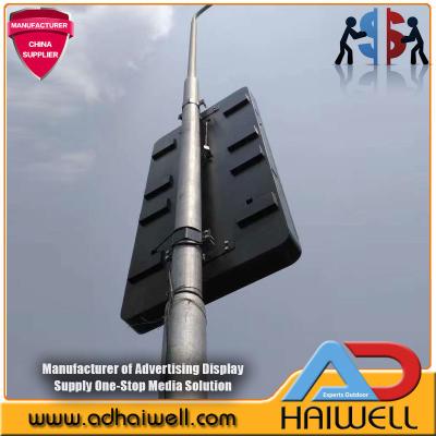 China China Manufacturer Outdoor City New Smart & Digital Street Furniture Pole full color SMD P4 Led Display for sale