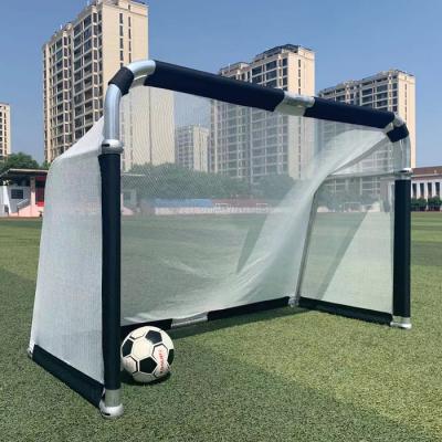 China Soccer Traning AG04 Folding Yellow Aluminum Foldable Soccer Goal, Aluminum Folding Soccer Goal, Aluminum Soccer Goal for sale