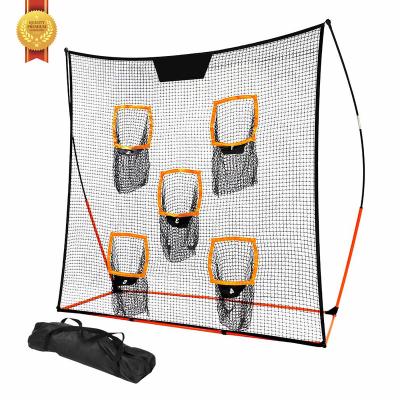 China FN05A durable polyethylene soccer net, portable and quick to assemble soccer nets, soccer net factory supply for sale