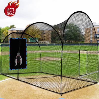 China BC02B High Quality Durable Folding Baseball Net, Baseball and Baseball Net, Baseball Batting Cage Wholesale from China for sale