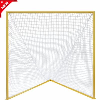 China LG02 7MM durable professional lacrosse goal making, lacrosse goal steel, college lacrosse goal maker for sale