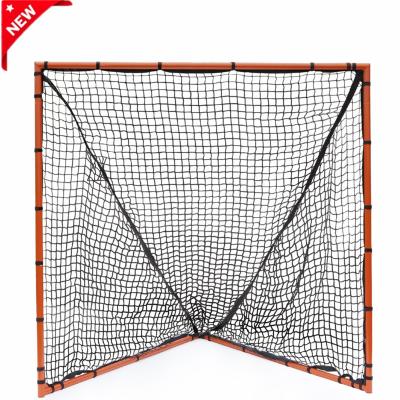 China LG03 durable cheap price 6x6FT size official lacrosse goal with net,backyard lacrosse goal manufacturer in china for sale