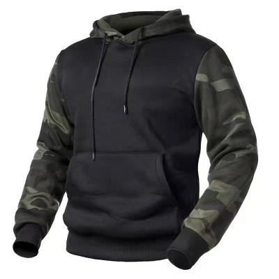 China Factory direct sales fashion leisure sustainable sports stitching high quality custom style men's hoodies for sale