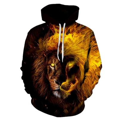 China Viable Wholesale High Quality Spring Size Classic Looser Men's Custom 3d Hoodies Printed Hoodie for sale