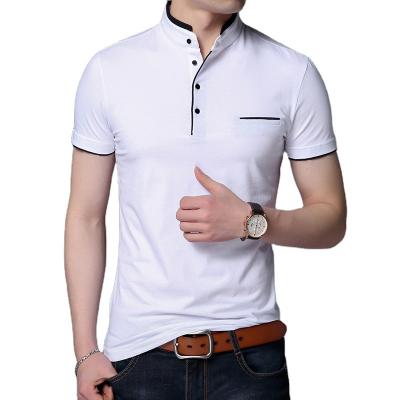 China Cotton Casual Men's T-shirts Men's Polo Shirt Factory Wholesale Summer Collar Golf Style Comic Polo Shirts for sale