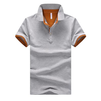 China New Breathable Summer Hot Sale Factory Fashion Cotton T-shirt Plus Size Mens Golf Polo Shirts for sale