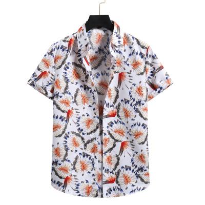 China Wholesale Summer Hawaiian Floral Shirt New High Quality Loose Resort Men's Breathable Short Sleeve Shirts for sale