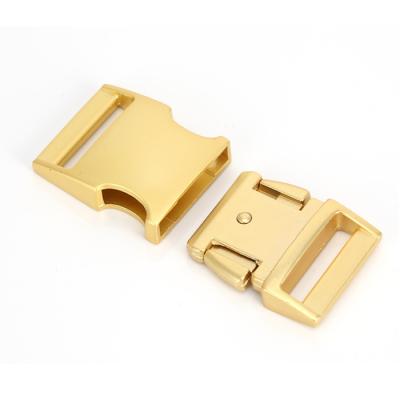 China 25 Mm Padded Dog Collar Wholesale Metal Quick Side Release Buckles For Pet Hardware Accessories for sale