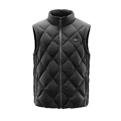 China Anti-Fault Supield 9933 Goose Down Electric Heating Winter Outdoor Sleeveless Vest for sale