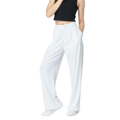 China Supield 2456 Summer Sunblock Wide Leg Casual Yoga Pants For Women L for sale