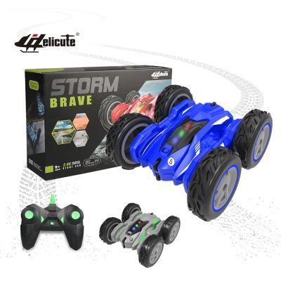 China 2.4Ghz Remote Control Car Double Sided Rotating Vehicles 360 Flips Kids for Boys RC Cars Stunt Car Toy for sale