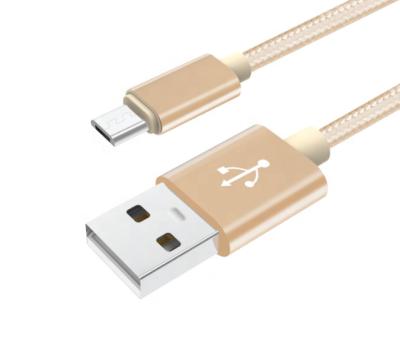 China Mobile Phone Factory Data Cable 2A USB Cord 3ft 6ft 10ft Direct Nylon Woven Fast Charging Cable For iPhone Samsung for sale