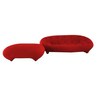 China New Modern Contemporary Europe Design Nordic Furniture Hotel Couch Customize Button Sofa for sale