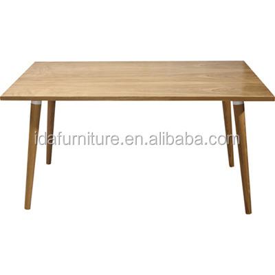 China Newest Hot Selling Nordic Solid Wood Household Solid Wood Solid Wood Dining Table/Walnut Dining Table for sale