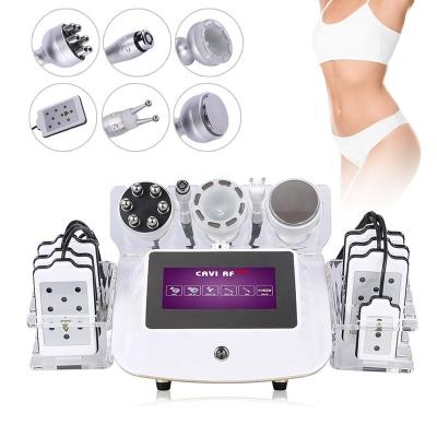 China Portable Multifunctional Weight Loss Lipolaser Cavitation Weight Loss Machine Vacuum Cavitation System for sale