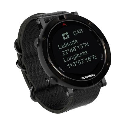 China Wifi outdoor sports GPS Smartwatch battery life is more than 25 hours, waterproof to 50m wrist heart rate monitor for sale