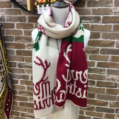 China 2021 Christmas Toy Hot Sale Promotional Cheap Long Snowman With Scarf Christmas Printing Scarf for sale