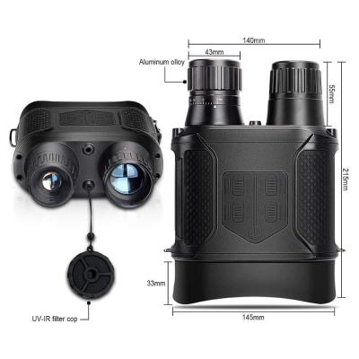 China NV400B Night Vision Binoculars with 30mm Lens 2X Optical Magnification 1-2X Digital Zoom 640*480 Video for sale