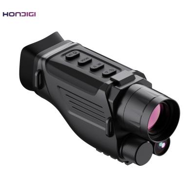 China 200m 5X 1080p HD Digital Night Vision Monocular Met Foto Video Afspelen Functies Te koop