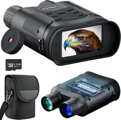 China Heat Sensor Day And Night Vision Binoculars With Camera Sd Card 4K for sale