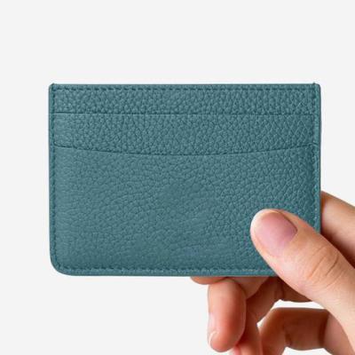 China New Luxury Credit Card Holder Mini Wallet Pu Rfid Slim ID Card Holder Wallet for sale