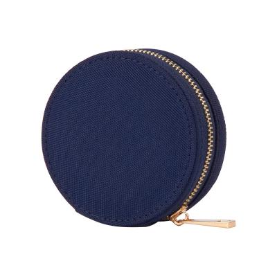 China High Quallity Tik Tok Wholesale Eco Friendly RPET Recycled Leather Zipper Round Small Women Men Custom Coin Purse for sale