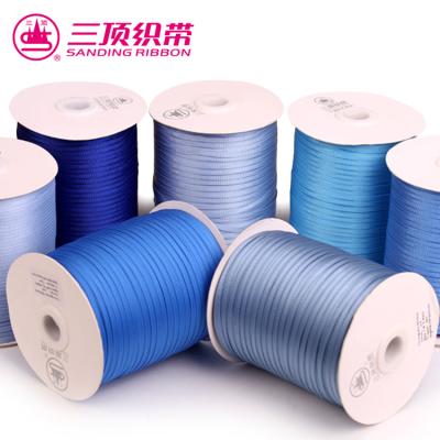 China Custom 3.1-102mm Polyester High Tenacity Factory Direct Fashion Grosgrain Single SANDING Fita Ribbon for sale