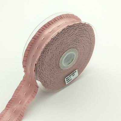 China Ruffle Sanding Customized Ribbon Dyed G012039 1