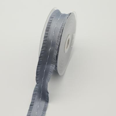 China Ruffle Sanding Customized Ribbon Dyed G012039 1