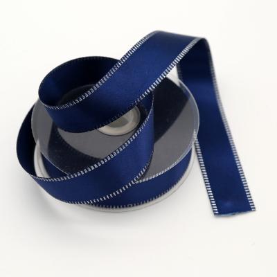 China Ruffle Sanding Customized Ribbon Dyed A120167 1