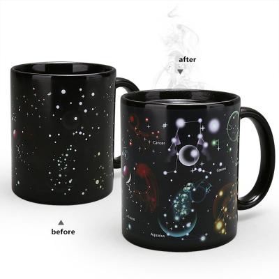 China Viable hot amazon suit coffee mug sublimation masks ceramic china mugs tazas magicas for sale