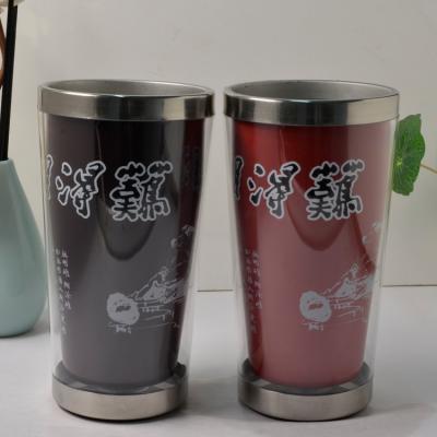 China Sustainable Custom Personalized Color Changing Travel Sport Mug Magic Double Walls Stainless Steel Water Bottles for sale