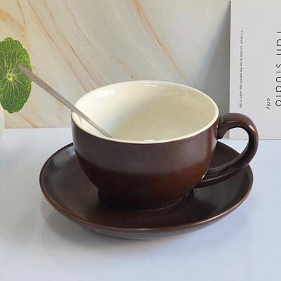 China New Design Viable Custom Ceramic Tea Cup And Saucer Coffee Cup Sets Tea Cups for sale