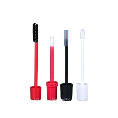 China Non Spill Long Lasting Factory Direct Supply Mascara Nozzle Caps And Lip Nozzle Caps With Brush for sale