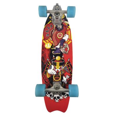 China Wholesale price custom new design youth maple wood skate board land surf skateboard for sale