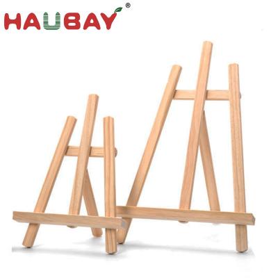 China New Lightweight Cheap Wooden Folding Mini Wooden Easel Tripod, Factory Direct Selling Art Display Easel for sale