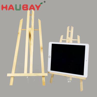 China Best Lightweight Wooden Toy Easel Painting Portable, Factory Price Good Quality Wooden Toy Easel Kids Supply for sale