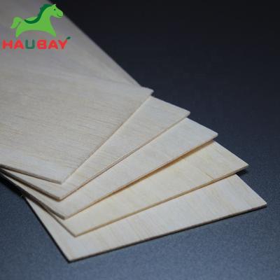 China ShangHai low density A4 haobei brand 3A balsa wood pattern cheap sheet 1000*100*1mm 1000*100*1.5mm size for sale